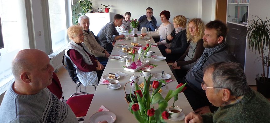 Bild: Kaffeerunde bei der SPD