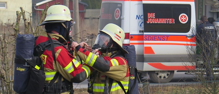 Bild: gestern bei einem Einsatz in Liebenrode