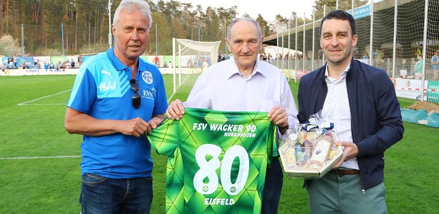 Bild: "Ossi" Eisfeld zum 80. - Herzlichen Gl&uuml;ckwunsch
