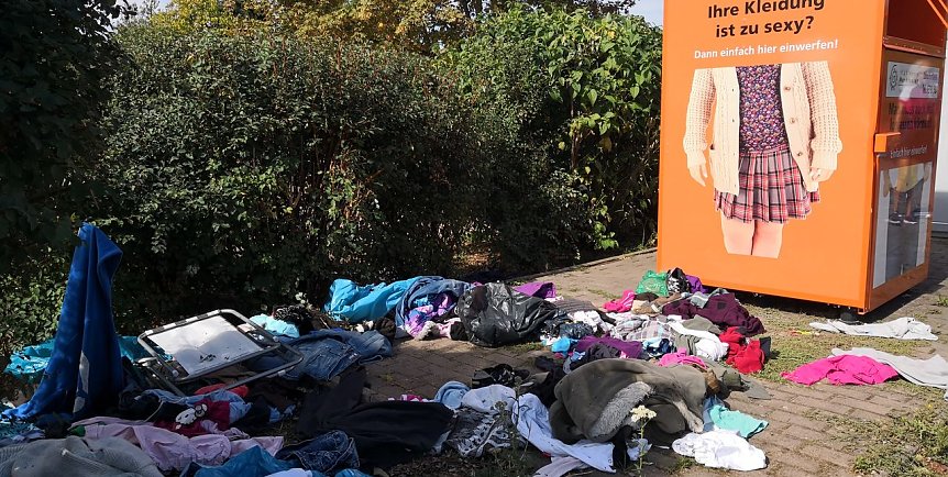 Bild: Schon wieder Vandalismus an der Bleiche