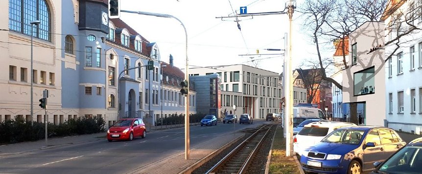 Bild: So w&uuml;rde die Grimmelallee k&uuml;nftig aussehen