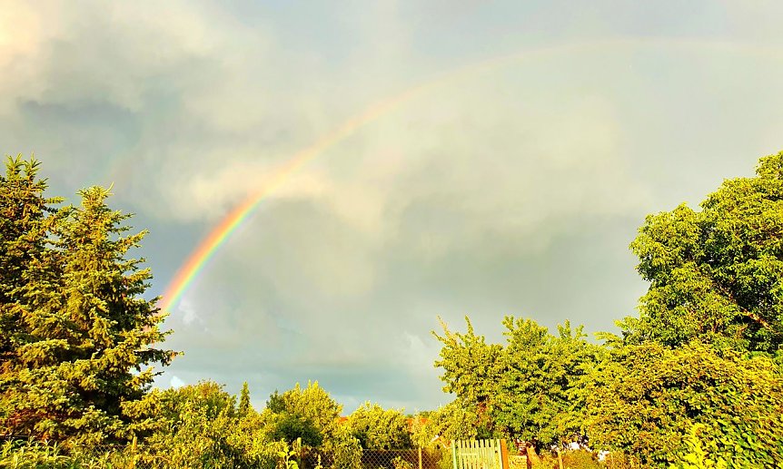 Bild: Regenbogen bei Werther