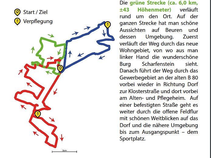 Bild: Wanderrouten