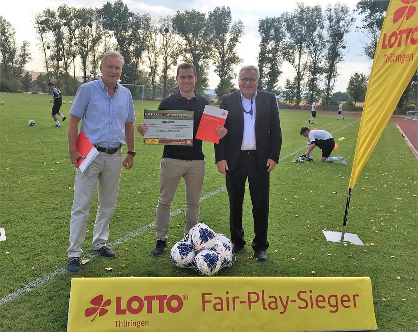Bild: Geehrt