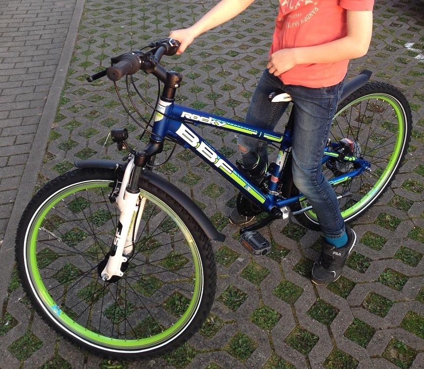 Bild: Rad gestohlen