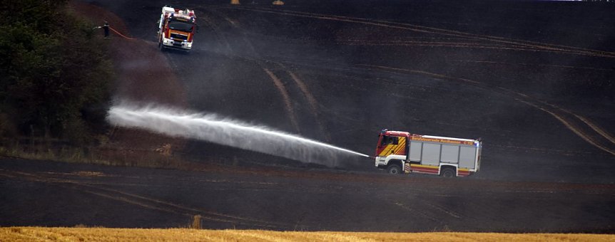 Bild: Fl&auml;chenbrand bei Hesserode