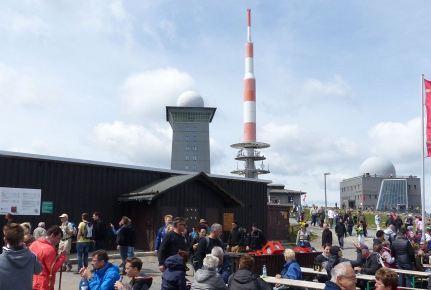 Bild: Der Brocken im Juni 2016