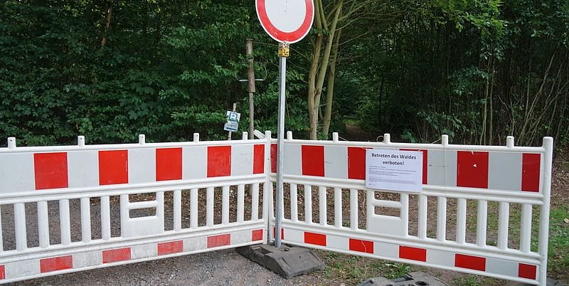 Bild: Betreten verboten