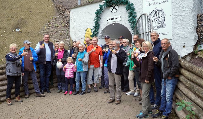 Bild: Tag des Geotops in der "Langen Wand"