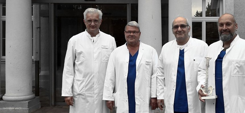 Bild: Neues Zentrum f&uuml;r die Wirbels&auml;ule