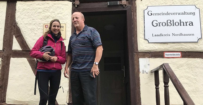 Bild: Unterwegs im Landkreis Nordhausen