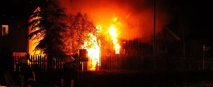 Bild: Haus brannte in Kleinfurra