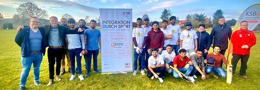 Bild: Cricket-Kooperation in Krimderode