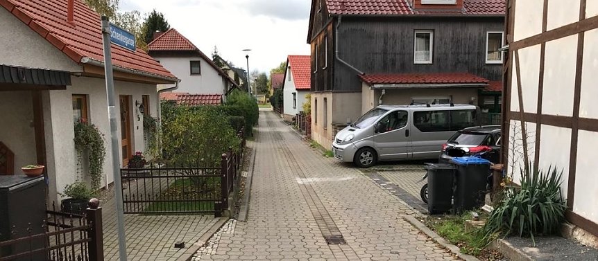 Bild: Das wird eng in der Schenkegasse