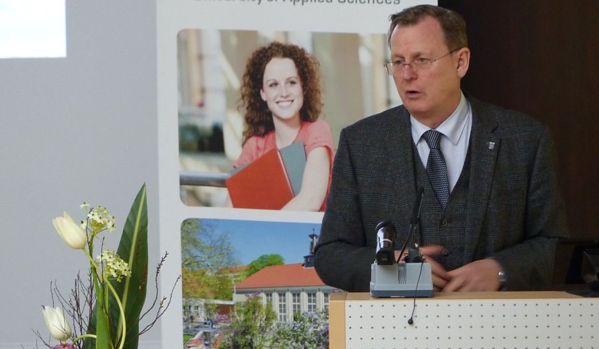Bild: Bodo Ramelow beim Neujahrsempfang