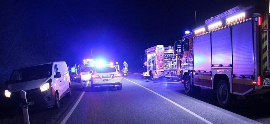 Bild: Kettenreaktion bei Unfall