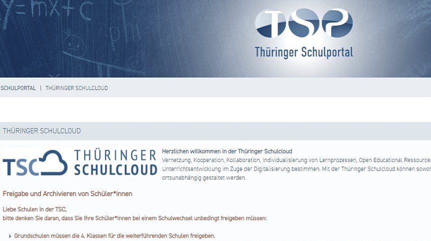 Bild: Schulcloud (Screenshot)