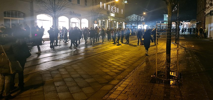 Bild: Am Bahnhof wurde umgekehrt