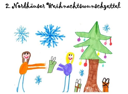 Bild: Weihnachtswunschzettel (Ausschnitt)