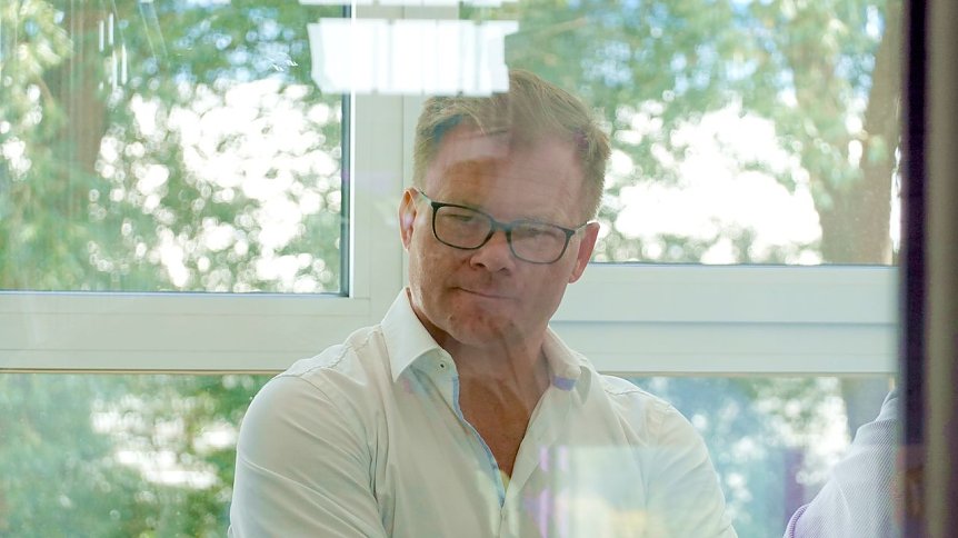 Bild: Carsten Schneider gestern zu Gast in Nordhausen