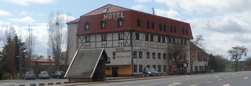 Bild: Das ehemalige Hotel im Jahr 2019