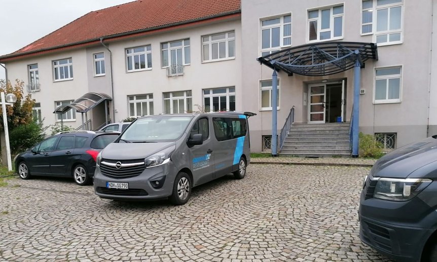 Bild: Hier wurde heute 35 Fl&uuml;chtlinge einquartiert