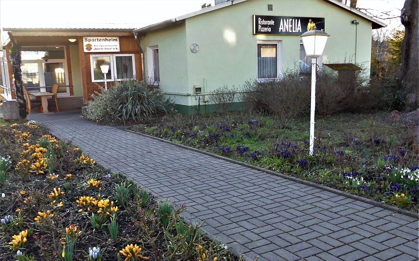 Bild: Hier wurde ausgiebig gefeiert
