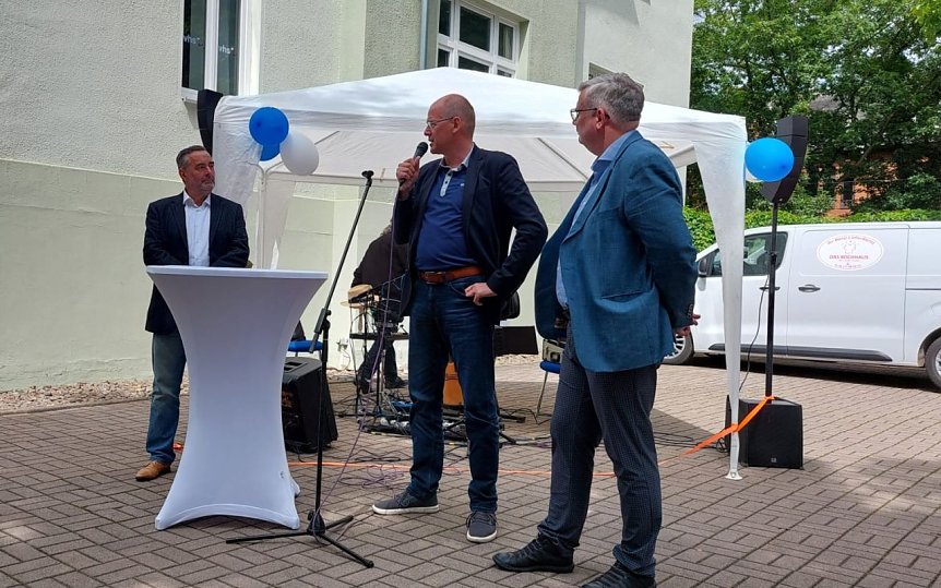 Bild: Von links: Hoche-Arbeiter, Jendricke, N&uuml;&szlig;le