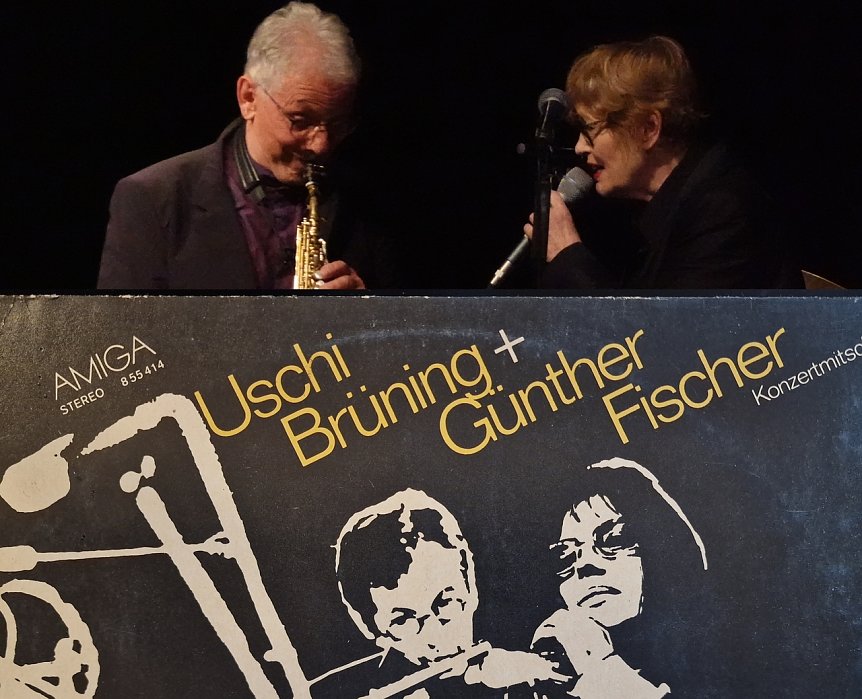 Bild: Damals wie heute - Vollblut-Jazz: Uschi Br&uuml;ning und G&uuml;nther Fischer