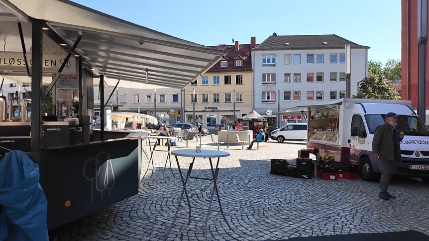 Bild: Der H&ouml;hepunkt des Heimat Shoppens war ohne Zweifel der Heimat Markt