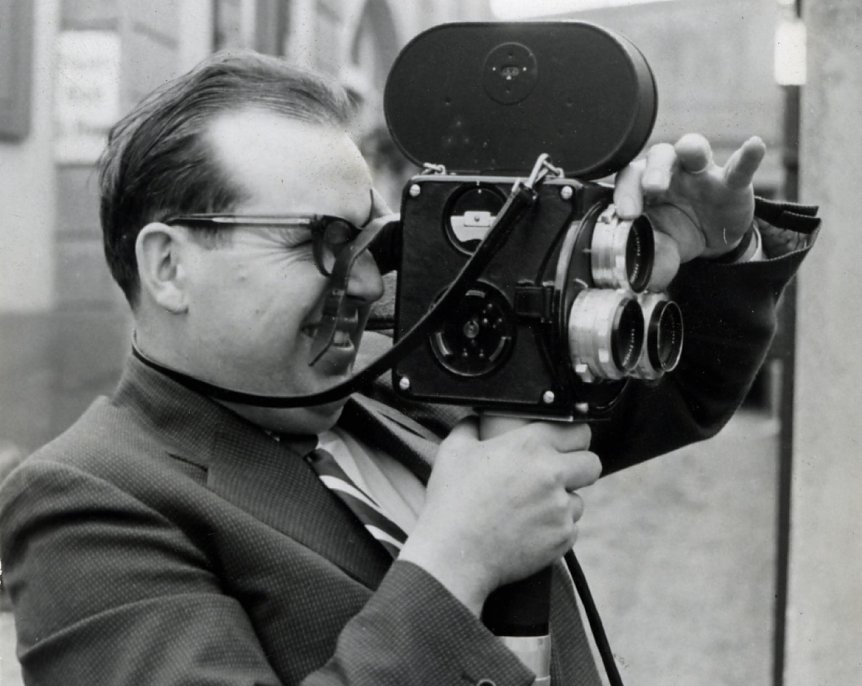 Bild: Unerm&uuml;dlich war Herbert Wolff auf Achse. Neben der Kamera als seinen Hauptbegleiter verstand er sich auch auf das Filmen. Sein fr&uuml;her Tod in relativ noch jungen Jahren war f&uuml;r den Autor und das gesamte damalige Team ein schmerzhafter Verlust.