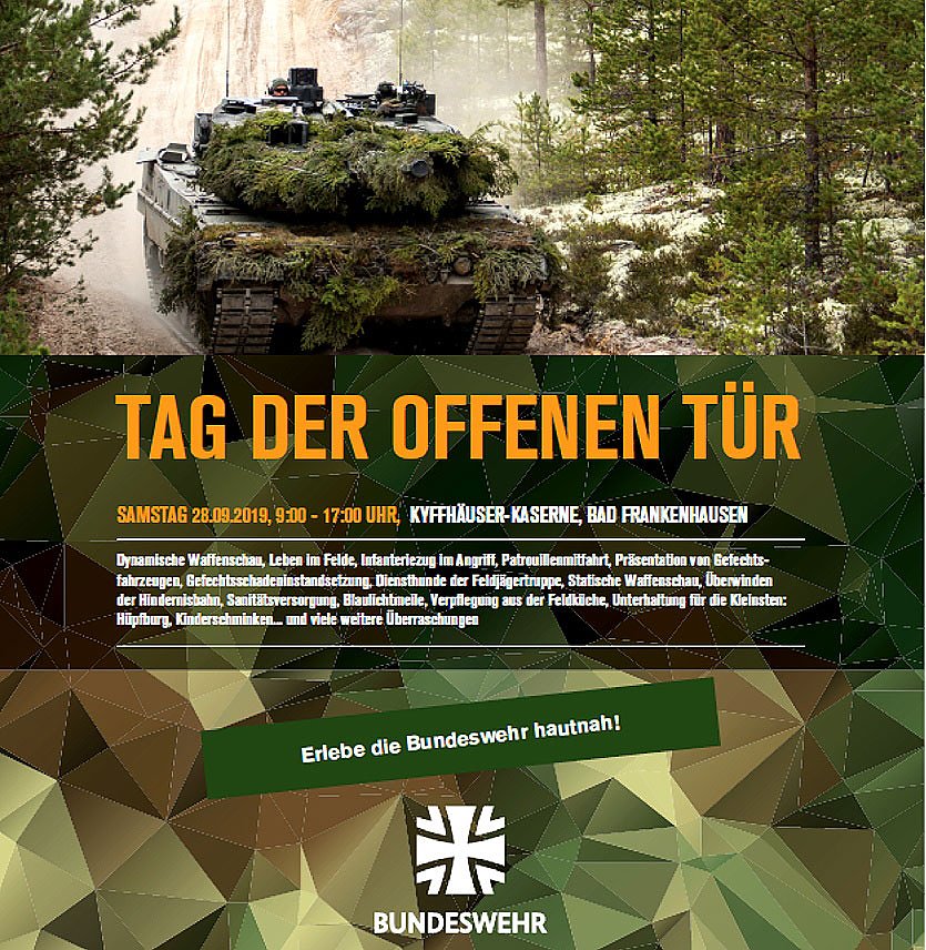 Bild: Kyffh&auml;userkaserne &ouml;ffnet die Tore