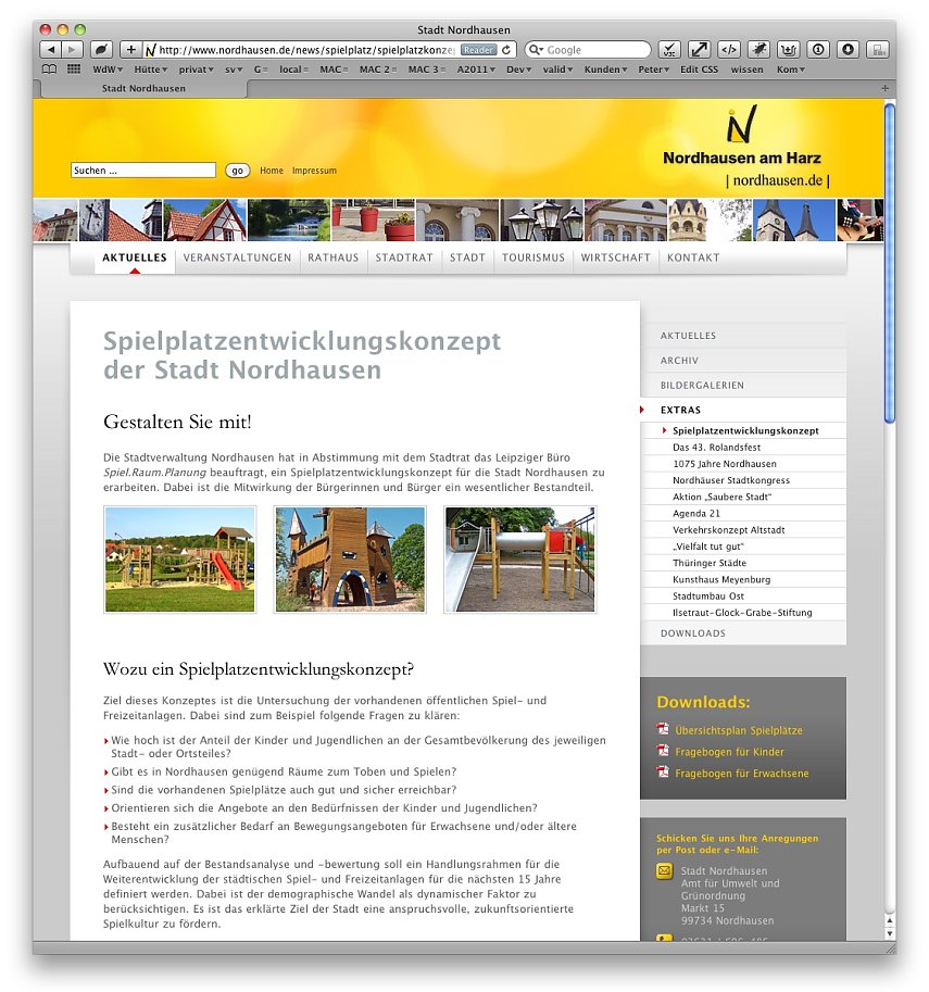 Bild: Neue Stadtseiten