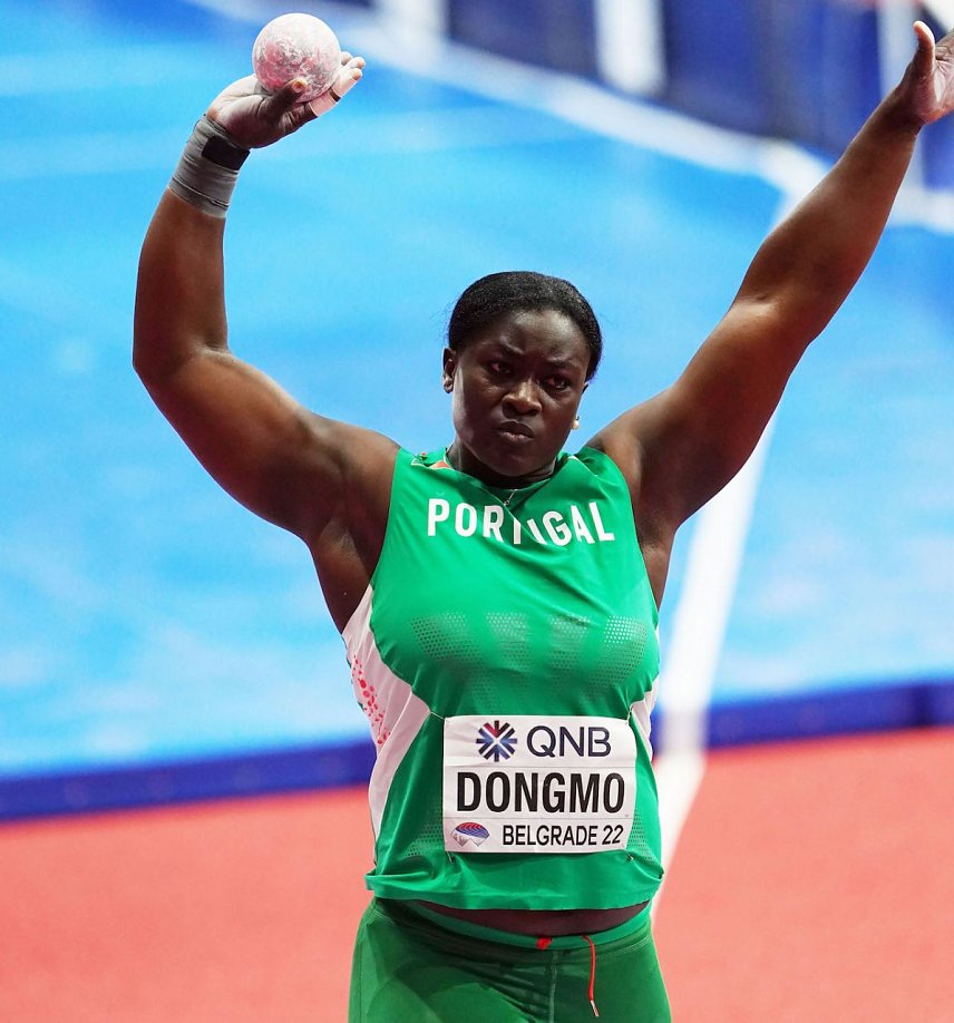 Bild: Die amtierende Weltmeisterin in der Halle: Auriol Sally Dongmo Mekemnang