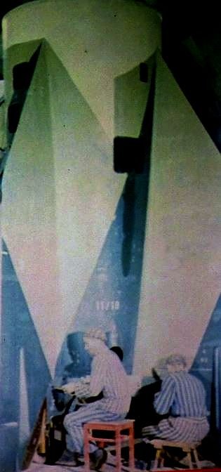 Bild: Heckteile der A4-Rakete