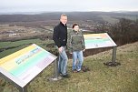 Tafeln zur Spurensuche Kalibergbau (Foto: Hans-J&uuml;rgen Schmidt)