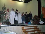 Heimatsagen zur Weihnachtsfeier aufgef&uuml;hrt (Foto: Klaus Henze)