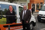 Wahlkampf zwischen Blumen und Radieschen (Foto: privat) Wahlkampf zwischen Blumen und Radieschen (Foto: privat)
