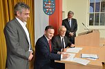 Ernannt und unterschrieben: Koooperationsvertrag (Foto: FHN)