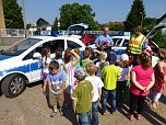 Mit Begeisterung bei Verkehrserziehung (Foto: Kreisverkehrswacht/Köhler) Mit Begeisterung bei Verkehrserziehung (Foto: Kreisverkehrswacht/Köhler)