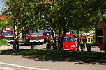 Feuerwehr&uuml;bung an Hentrich-Schule (Foto: Ilka K&uuml;hn)
