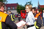 Feuerwehr&uuml;bung an Hentrich-Schule (Foto: Ilka K&uuml;hn)