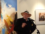 Gerd Mackensen im Kunsthaus (Foto: Hans-Georg Backhaus)