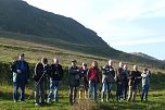 Die Fachgruppe bei ihren Beobachtungen. (Foto: Karl Hofhans)