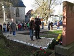 An die Pogromnacht vor 76 Jahren erinnert (Foto: nnz)