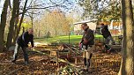 Zweiter Arbeitseinsatz auf dem Hundeplatz an der Trift (Foto: Privat)