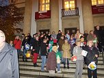 Das Martinsfest 2014 auf dem Theaterplatz (Foto: Peter Blei)