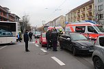 Unfall auf der Rautenstra&szlig;e (Foto: Angelo Glashagel)