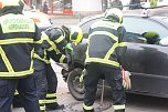 Unfall auf der Rautenstra&szlig;e (Foto: Angelo Glashagel)