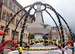 Osterbrunnen in Bleicherode  (Foto: E. Seifert)